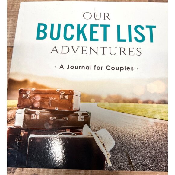 Our Bucket List Adventures Journal For Couples Romantic Travel Memory Book - Picture 1 of 5